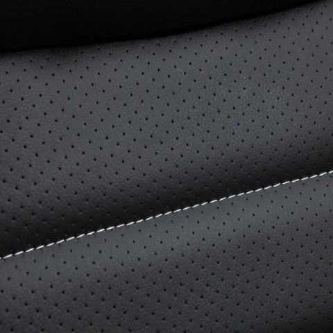 FOTEL BIUROWY SKÓRA EKO Z MASAŻEM CZARNY PAKO V 921-321