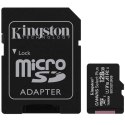 KINGSTON KARTA PAMIĘCI MICROSD 128GB CANvAS SELECT PLUS 100MB/S ADAPTER