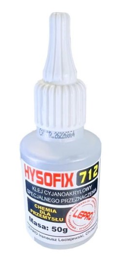KLEJ CYJANOAKRYLOWY HYSOFIX 712 - 50G