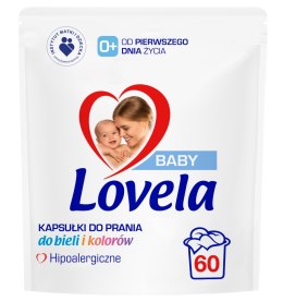 LOvELA BABY UNIWERSALNE KAPSUŁKI DO PRANIA 60 SZTUK