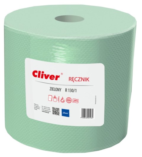 RĘCZNIK PAPIEROWY R CLIvER 130/1 ZIELONY - 1 SZT. RĘCZNIK PAPIEROWY R CLIvER 130/1 ZIELONY - 1 SZT.