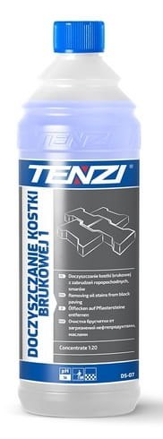 TENZI DOCZYSZCZANIE KOSTKI BRUKOWEJ 1 1L TENZI DOCZYSZCZANIE KOSTKI BRUKOWEJ 1 1L