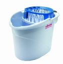ZESTAW SUPERMOP WIADRO & WYCISKARKA + KIJ DO SUPERMOP + WKŁAD ANTYBAKTERYJNY SUPERMOP AG NIEBIESKI