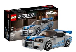 76917 - LEGO SPEED CHAMPIONS - NISSAN SKYLINE GT-R (R34) Z FILMU „ZA SZYBCY, ZA WŚCIEKLI