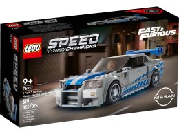 76917 - LEGO SPEED CHAMPIONS - NISSAN SKYLINE GT-R (R34) Z FILMU „ZA SZYBCY, ZA WŚCIEKLI