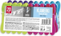 AZ KLAMERKI DO BIELIZNY MAXI 20SZT