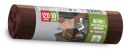 AZ WORKI DO SEGREGACJI ODPADÓW BIO 120L 10SZT BRĄZOWE
