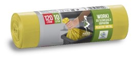 AZ WORKI DO SEGREGACJI ODPADÓW METAL PLASTIK 120L 10SZT ŻÓŁTE