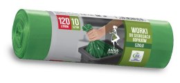 AZ WORKI DO SEGREGACJI ODPADÓW SZKŁO 120L 10SZT ZIELONE