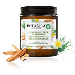 BOTANICA BY AIR WICK KARAIBSKI WETIWER & DRZEWO SANDAŁOWE/CARIBBEAN VETIvER & SANDALWOOD 205G ŚWIECZKA