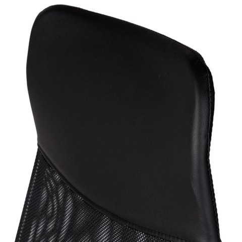 FOTEL BIUROWY OBROTOWY WENTYLOWANY / CZARNY / MESH