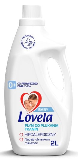LOVELA PŁYN DO PŁUKANIA TKANIN 2L/33 PRANIA