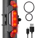 LAMPKA ROWEROWA TYLNA USB