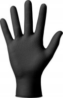 RĘKAWICE NITRYLOWE 50 SZT. GOGRIP BLACK (L 8-9)
