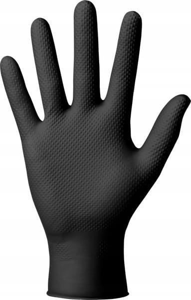RĘKAWICE NITRYLOWE 50 SZT. GOGRIP BLACK (XL 9-10) RĘKAWICE NITRYLOWE 50 SZT. GOGRIP BLACK (XL 9-10)