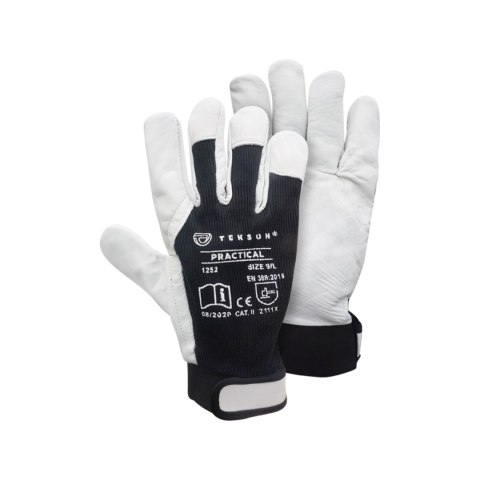 RĘKAWICE OCHRONNE TEKSON PRACTICAL 1252 SKÓRA KOZIA Z RZEPEM (10 - XL) RĘKAWICE OCHRONNE TEKSON PRACTICAL 1252 SKÓRA KOZIA Z RZEPEM (10 - XL)