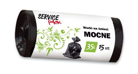 SP WORKI NA ŚMIECI MOCNE LDPE 35L 15SZT SP WORKI NA ŚMIECI MOCNE LDPE 35L 15SZT