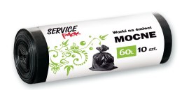 SP WORKI NA ŚMIECI MOCNE LDPE 60L 10SZT