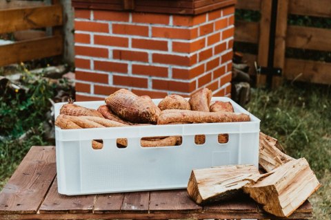 SKRZYNKA E2 - 600x400x200MM BIAŁA