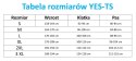 SPODNIE OCHRONNE DO PASA Z KRÓTKIMI NOGAWKAMI NIEBIESKIE YES-TS_N (L)