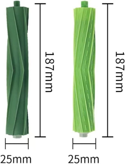 SZCZOTKI GUMOWE KOMPLET SERIA E/I/J/COMBO J