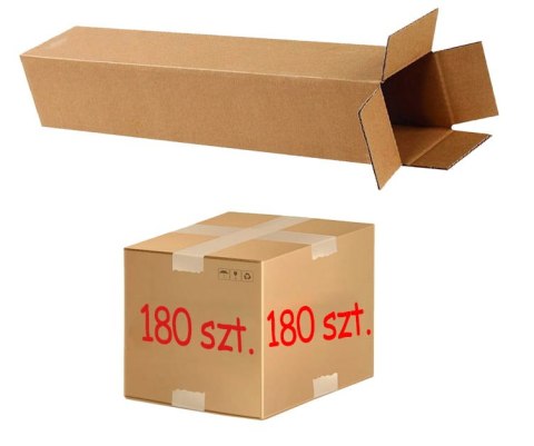 TUBA KARTONOWA 80x80x320MM 3W 400G/M2 - 180 SZT.