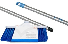 ZESTAW MIOTŁA STANDARD ECONOMIC MIĘKKA 30 CM + KIJ DO SZCZOTKI Z GWINTEM