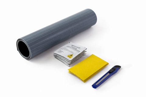 ZESTAW NAPRAWCZY DO ŁATANIA PLANDEK 220x32CM CZARNY