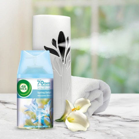AIR WICK FRESHMATIC WIOSENNA ŚWIEŻOŚĆ/SPRING DELIGHT 250 ML WKŁAD AIR WICK FRESHMATIC WIOSENNA ŚWIEŻOŚĆ/SPRING DELIGHT 250 ML WKŁAD