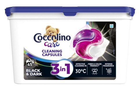 COCCOLINO CARE BLACK KAPSUŁKI 3W1 DO PRANIA CZARNYCH I CIEMNYCH TKANIN 45 PRAń COCCOLINO CARE BLACK KAPSUŁKI 3W1 DO PRANIA CZARNYCH I CIEMNYCH TKANIN 45 PRAń