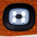 CZAPKA ZIMOWA LED Z WYMIENNĄ LATARKĄ REIS CZLED_P