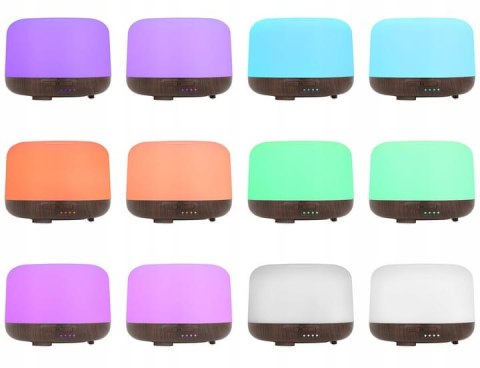 DYFUZOR ZAPACHOWY - NAWILŻACZ LED Z PILOTEM N11056