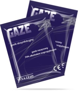 GAZIK DEZYNFEKCYJNY - 100 SZT.