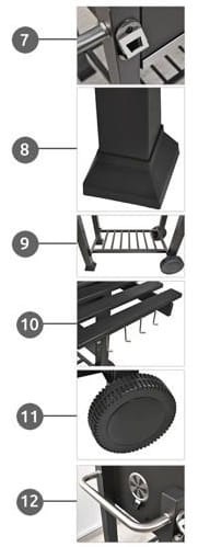 GRILL OGRODOWY G5011