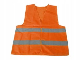 KAMIZELKA ODBLASKOWA POMARAńCZOWA (3XL)