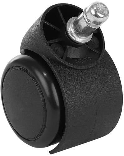 KÓŁKA DO FOTELA BIUROWEGO - 5SZT - CZARNE