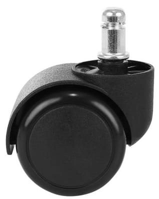 KÓŁKA DO FOTELA BIUROWEGO - 5SZT - CZARNE