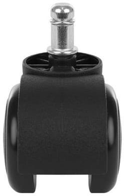 KÓŁKA DO FOTELA BIUROWEGO - 5SZT - CZARNE