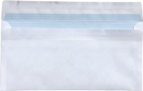 KOPERTA DL BIAŁA SK SAMOKLEJĄCA 110x220 MM - OKIENKO 90x45 MM - 250 SZT.