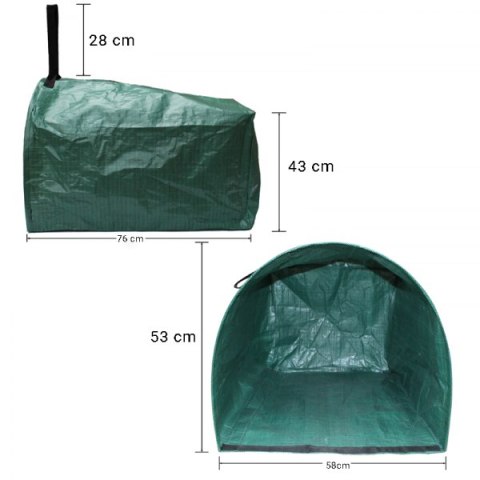 KOSZ OGRODOWY SKŁADANY FLAT PICK UP TQ-BF200 KOSZ OGRODOWY SKŁADANY FLAT PICK UP TQ-BF200