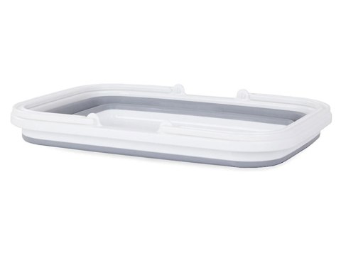 KOSZ SILIKON SKŁADANY Z UCHWYTAMI - 01549