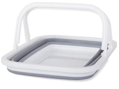 KOSZ SILIKON SKŁADANY Z UCHWYTAMI - 01549