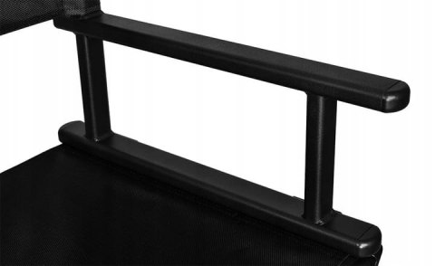 KRZESŁO DO MAKIJAŻU ALUMINIOWE Z ZAGŁÓWKIEM