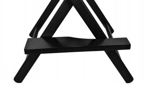 KRZESŁO DO MAKIJAŻU ALUMINIOWE Z ZAGŁÓWKIEM