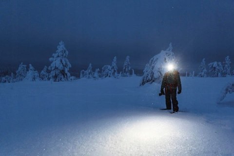 LATARKA CZOŁOWA LED USB L18371