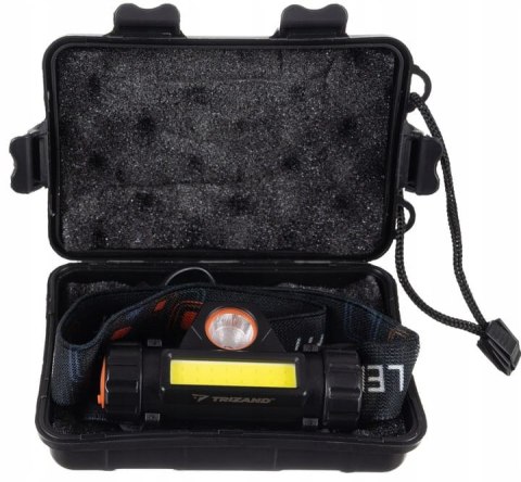 LATARKA CZOŁOWA LED USB L18371