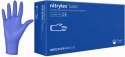 RĘKAWICE NITRYLOWE 100 SZT. NITRYLEx BASIC DARK BLUE - 10 KPL. (M 7-8)