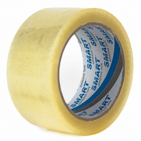 TAŚMA PAKOWA SMART TRANSPARENT KAUCZUK SYNTETYCZNY (HOT MELT) 48/60Y - 6 SZT. TAŚMA PAKOWA SMART TRANSPARENT KAUCZUK SYNTETYCZNY (HOT MELT) 48/60Y - 6 SZT.