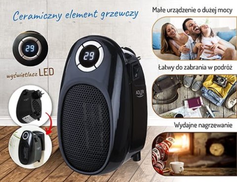 TERMOWENTYLATOR - EASY HEATER 1500W ADLER AD 7726 TERMOWENTYLATOR - EASY HEATER 1500W ADLER AD 7726