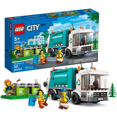 60386 - LEGO CITY - CIĘŻARÓWKA RECYKLINGOWA 60386 - LEGO CITY - CIĘŻARÓWKA RECYKLINGOWA